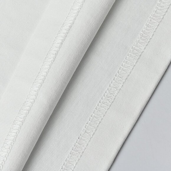 We11done Letter Logo Printed Patchwork Long Sleeves - Picture 4 of 7